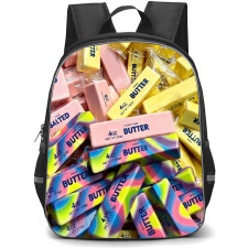 Butter Squishy Backpack School Bag StudentPack - Butter Squishy Rainbow Butter Stick Collection Poster