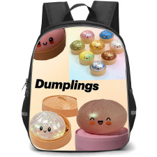 Glitter Dumplings Backpack School Bag StudentPack - Glitter Dumplings Cute Glitter Squishy Friends Poster
