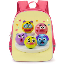 Smushers Backpack School Bag StudentPack - Smushers Cute Mood Emoji Collection Poster