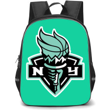 WNBA New York Liberty Backpack StudentPack - New York Liberty Logo Sticker