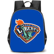 WNBA New York Liberty Backpack StudentPack - New York Liberty Madison Square Garden Logo Sticker