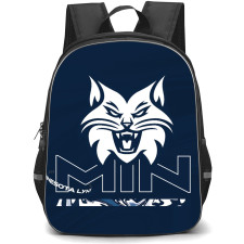 WNBA Minnesota Lynx Backpack StudentPack - Minnesota Lynx Logo On Blue Background
