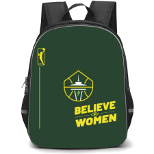 WNBA Seattle Storm Backpack StudentPack - Seattle Storm Believe In Women Poster