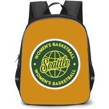 WNBA Seattle Storm Backpack StudentPack - Seattle Storm Basketball WNBA Logo Sticker