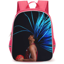 WNBA Aliyah Boston Backpack StudentPack - Aliyah Boston Purple Hair Photoshoot Poster