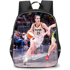 WNBA Caitlin Clark Backpack StudentPack - Caitlin Clark Dribbling Poster