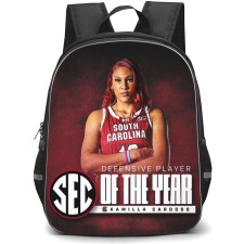 WNBA Kamilla Cardoso Backpack StudentPack - Kamilla Cardoso Defensive Player of The Year Poster