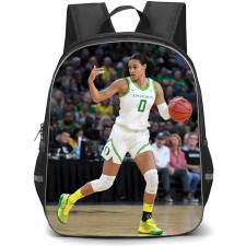 WNBA Satou Sabally Backpack StudentPack - Satou Sabally Running Poster