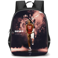 WNBA Aja Wilson Backpack StudentPack - Aja Wilson Celebration Momemt Poster