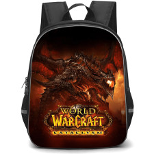 World of Warcraft Cataclysm Backpack School Bag StudentPack - Cataclysm Iconic Dragon Poster