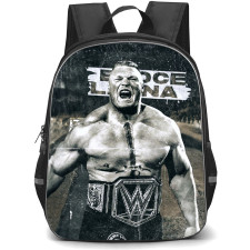 WWE Brock Lesnar Backpack StudentPack - Brock Lesnar Grayscale Championship Belt