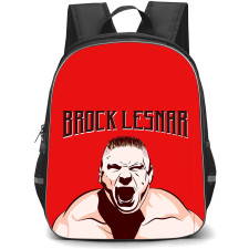 WWE Brock Lesnar Backpack StudentPack - Brock Lesnar Shouting Illustration