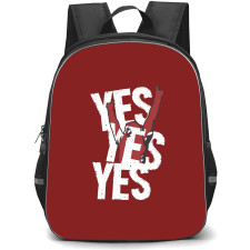 WWE Daniel Bryan Backpack StudentPack - Daniel Bryan Yes In Red Background