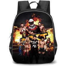 WWE Backpack StudentPack - WWE Evolution With Fire Background