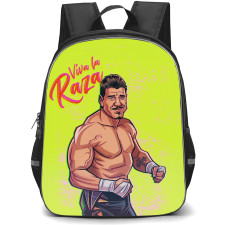 WWE Eddie Guerrero Backpack StudentPack - Eddie Guerrero Viva Raza Cartoon Art