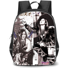 WWE Iyo Sky Backpack StudentPack - Iyo Sky Grayscale Collage Poster