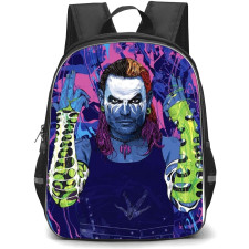 WWE Jeff Hardy Backpack StudentPack - Jeff Hardy Portrait Cartoon Art