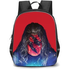 WWE Kane Backpack StudentPack - Kane Portrait On Red Background