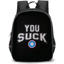 WWE Kurt Angle Backpack StudentPack - Kurt Angle You Suck Logo