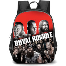 WWE Backpack StudentPack - WWE Royal Rumble Brock Lesnar John Cena And Seth Rollins Poster