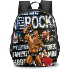 WWE The Rock Backpack StudentPack - The Rock Shout Portrait Poster