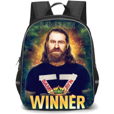 WWE Samy Zayn Backpack StudentPack - Samy Zayn Winner Portrait