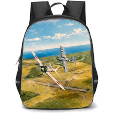 World War 1 Flying Aces Backpack School Bag StudentPack - World War 1 Zero Encounter Poster