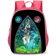 Wakfu Qilby Backpack StudentPack - Wakfu Qilby Character Design On Black Background