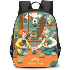 Wallace and Gromit Backpack StudentPack - Wallace and Gromit A Close Shave 1995 Poster