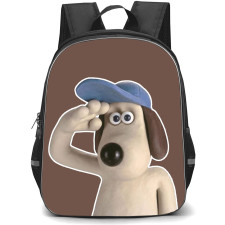 Wallace and Gromit Backpack StudentPack - Wallace and Gromit Gromit On Brown Background