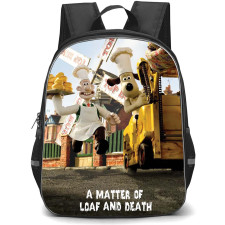 Wallace and Gromit Backpack StudentPack - Wallace and Gromit A Matter Of Loaf And Death Poster