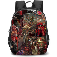 Warhammer 40K Backpack School Bag StudentPack - Warhammer 40K Collage Poster