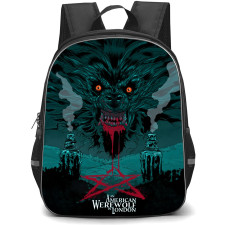 An American Werewolf In London Werewolf Backpack StudentPack - Werewolf Avatar Illustration