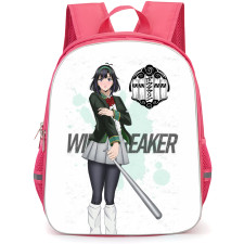 Wind Breaker Atsumi Backpack School Bag StudentPack - Atsumi Holding Baseball Bat Series Portrait Poster
