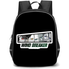 Wind Breaker Backpack School Bag StudentPack - Characters Manga collage Series Logo Sticker