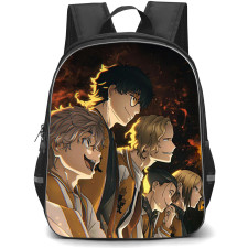 Wind Breaker Backpack School Bag StudentPack - Characters Fierce Side Portrait