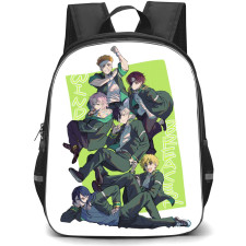 Wind Breaker Backpack School Bag StudentPack - Characters Playing Portrait Series Poster