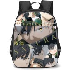Wind Breaker Haruka Sakura Backpack School Bag StudentPack - Haruka Sakura Highschool Portrait Collage