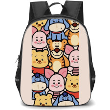 Winnie The Pooh School Backpack StudentPack - Character Pattern