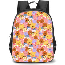 Winnie The Pooh School Backpack StudentPack - Character Sticker Collage