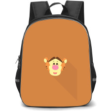 Winnie The Pooh Tigger School Backpack StudentPack - Tigger Avatar Orange Background
