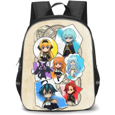 Wistoria Wand And Sword Backpack School Bag StudentPack - Wistoria Wand And Sword Characters Chibi Art Poster