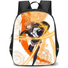 Wistoria Wand And Sword Colette Loire Backpack School Bag StudentPack - Colette Loire Golden Magic Aura Poster