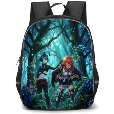 Wistoria Wand And Sword Backpack School Bag StudentPack - Wistoria Wand And Sword Colette Loire And Will Serfort Forest Adventure Poster