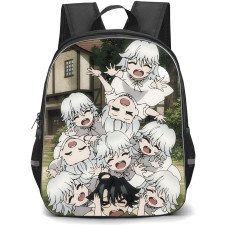 Wistoria Wand And Sword Backpack School Bag StudentPack - Wistoria Wand And Sword Elfaria Albis Serfort And Will Serfort Chibi Art Poster