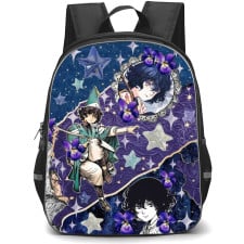Witch Hat Atelier Agott Backpack School Bag StudentPack - Agott Smiling Brush Art Collage