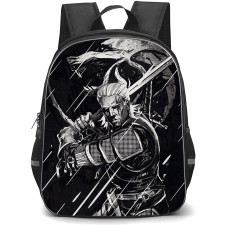 The Witcher Geralt Backpack StudentPack - Geralt Of Rivia Matrix Art