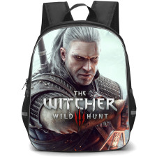 The Witcher Geralt Backpack StudentPack - Geralt Of Rivia The Witcher Wild Hunt