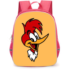 Woody Woodpecker Backpack StudentPack - Woody Woodpecker Face Portrait Cartoon Art