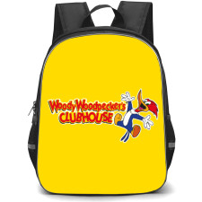 Woody Woodpecker Backpack StudentPack - Woody Woodpecker Happy Clubhouse Logo